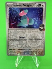 Pokemon Team Rocket's Porygon S & V Destined Rivals Reverse Holo Com 153/182 NM!