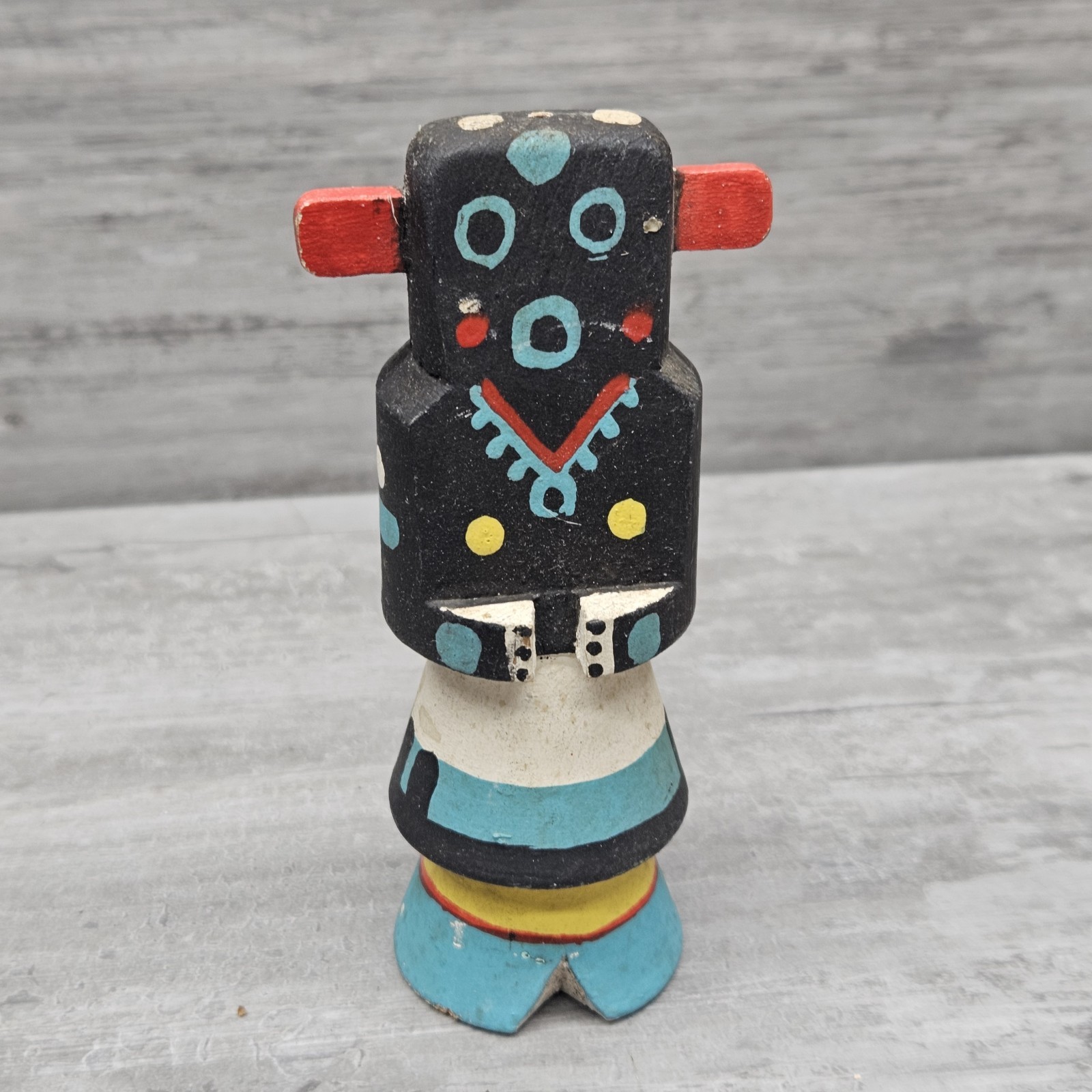 Hopi Kachina Native American Carved Wood Figure Statue DAMAGED Lot (11)