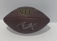 BRAXTON MILLER SIGNED FOOTBALL OHIO ST. BUCKEYES IMPERFECT JSA COA