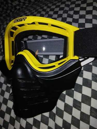 Vintage SCOTT goggles/mask / face guard ,mx,ama, motocross, helmet, visor - Picture 2 of 14
