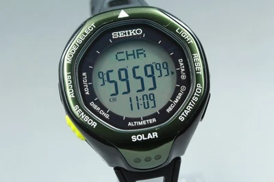 [N COMME NEUF] Montre Homme SEIKO PROSPEX alpinist S822-00A0 45mm Batterie... - Photo 1/4