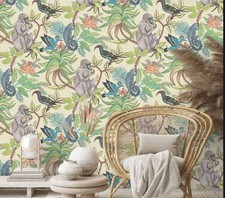 Cole & Son Savuti Wallpaper 109/1007 Colour Bright Multi on Cream RRP £148