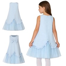 Kids Girls Dress Casual Dresses Summer Gown Daily Life Tulle Princess Ruffle