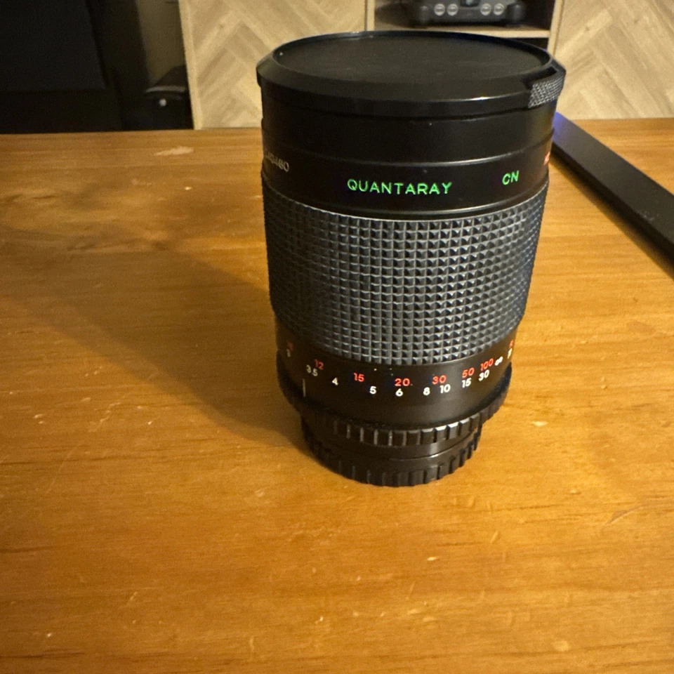 Quantaray for  Sony Cameras 500mm f8.0 CN MC Mirror Lens w/ Caps & Filters - Image 4 of 4