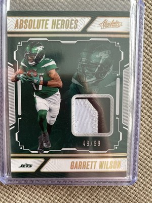2024 Panini Absolute - Absolute Heroes Memorabilia Garrett Wilson #AHM-GWN /99
