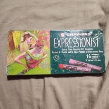 Sakura Cray-Pas Expressionist Oil Pastels 16 Colors New Unopened Package