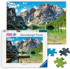 Ravensburger Puzzle 12000363 1000 Teile - Pragser Wildsee, Dolomiten, Südtirol