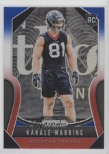 2019 Panini Prizm Rookies Red White & Blue Prizm Kahale Warring #394 03kc