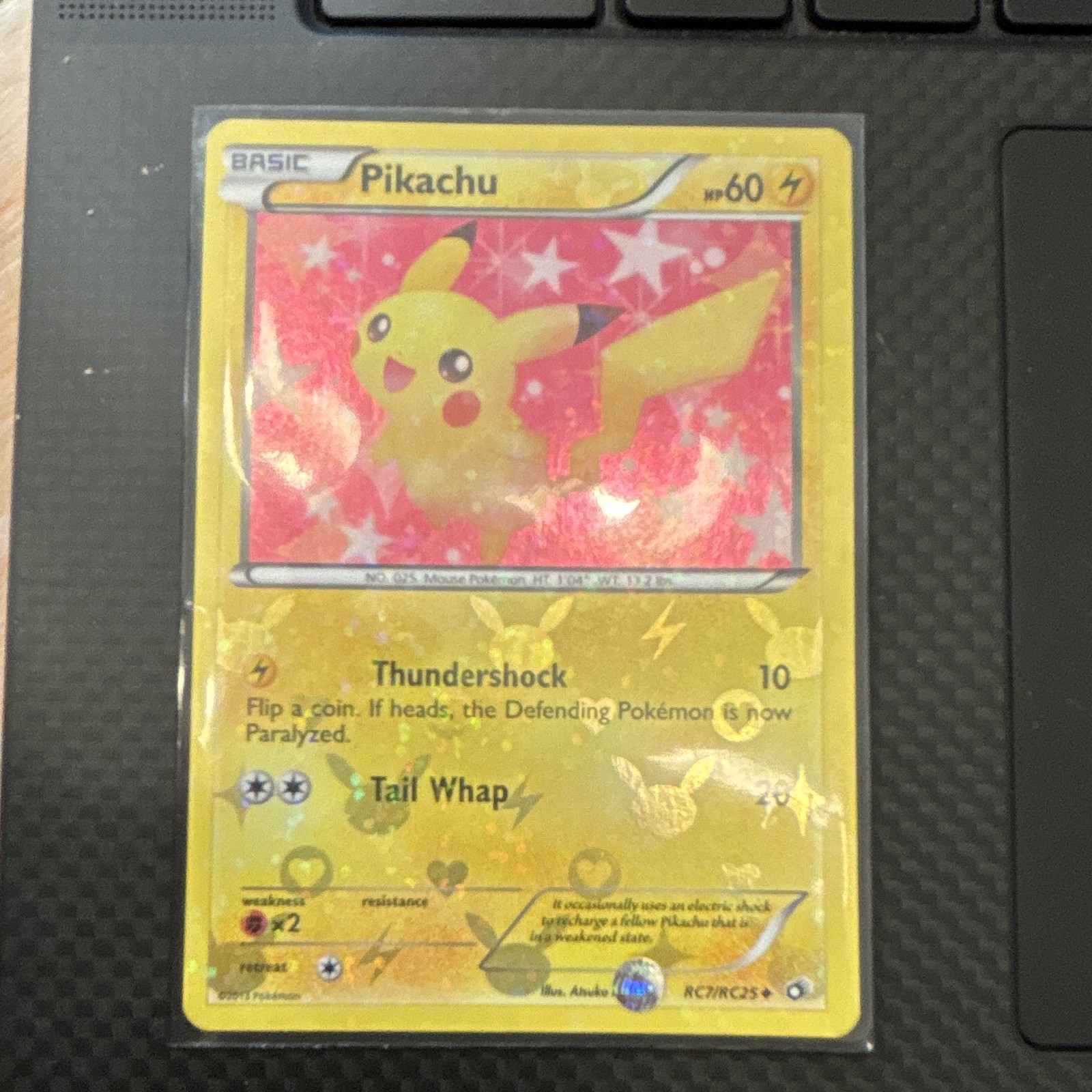 The Pokémon Company Pikachu RC7/RC25 Legendary Treasures Radiant Holo English