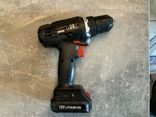 12v Lithium ion cordless drill driver. Used but still in very good condition.