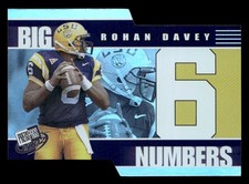 Rohan Davey 2002 Press Pass Big Numbers Die Cut Rookie Card #BN3 LSU Tigers. rookie card picture