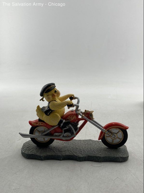 Chicks Rule From The Biker Chick Collection Motorcycle Decorative Sculpture