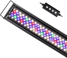 Advanced LED Aquarium Light W/ Timer 24/7 Lighting Cycle DIY Mode Full