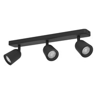 Eglo Leuchten 3Er Spot Camaldoli Schwarz 52 X 12 Cm Deckenleuchte