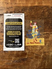 Jack Doepke Signed Classic Card JSA Coa McDonald’s Autographed Ronald McDonald