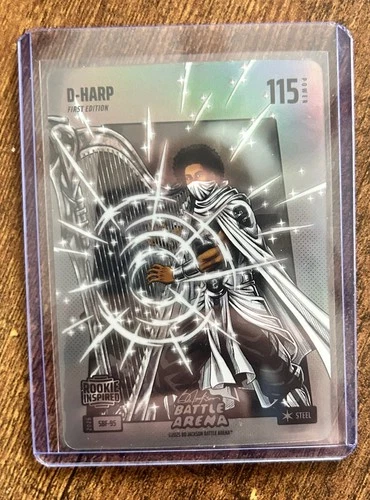 2026 Bo Jackson Battle Arena Silver Battlefoil Steel D-Harp Dylan Harper SBF-95