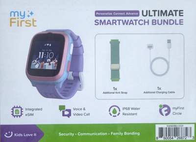 My First Fone S3+ Ultimate Smartwatch Bundle Kids Smartwatch Phone & 2MP Camera