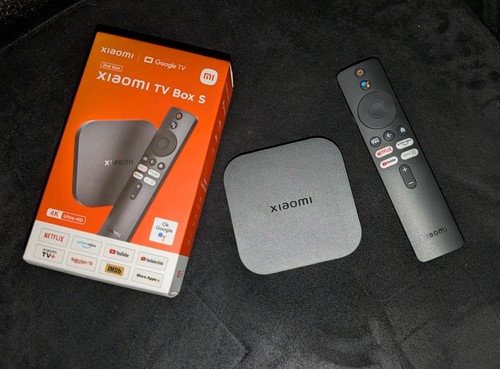 Xiaomi Mi TV Box S 2nd Gen - Android TV 11 |4K HDR Streaming-Box + Zubehör