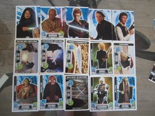 Topps Force Attax Movie Serie 2 Star Wars / 15 grün-schwarze Karten Konvolut #1