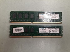 16GB 2x8GB Crucial CT102464BA160B.C16FND DDR3 1600 UDIMM Desktop Memory