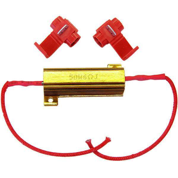 SMD LED Lastwiderstand Widerstand 50W 12V 6 Ohm FüR Canbus Mit Klemmen-image