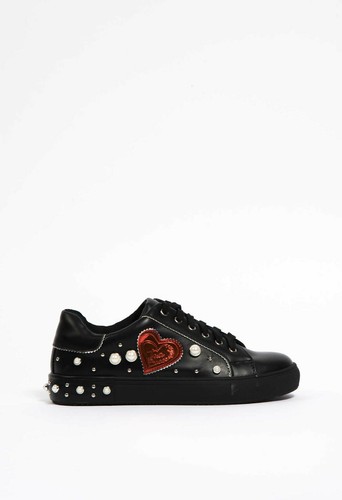 Scarpe da donna scarpa sneakers sportive da ginnastica Braccialini nere  lacci | eBay