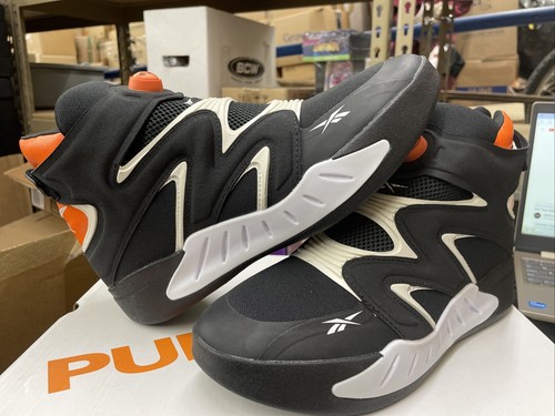 Reebok Classics Instapump Fury Zone Schwarz Weiß Basketballschuhe Neu Herren G55140