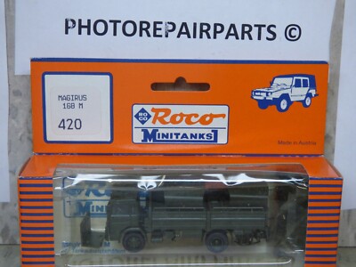 Roco Minitanks 1/87 Modern German Magirus Deutz 168M Tanker Truck Lot# 6094