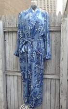 NWT Vtg RALPH LAUREN Lingerie Set Robe Sash  Nightgown w/Spaghetti Straps M