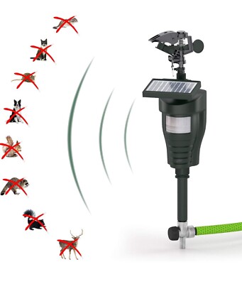 Hoont Cobra Animal Repeller Outdoor Solar-Powered Motion-Activated Water Blaster