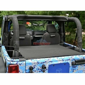 Steinjager J0041215 Cargo Tonneau Cover For Jeep Wrangler Jk 2 Door Ebay