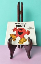 📚 monsieur madame livre MONSIEUR BRUIT roger hargreaves ÉDITION 90'🔵
