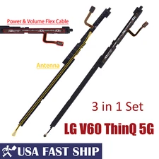 OEM Key Power Volume Button Flex Cable Antenna Bracket Cover For LG V60 ThinQ 5G