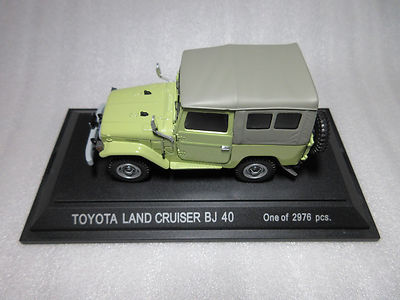 LAND CRUISER BJ40 OLDIES EBBRO ミニカー EBBRO TOYOTA LAND CRUISER BJ40 GREEN 1:43 DIECAST MODEL | eBay