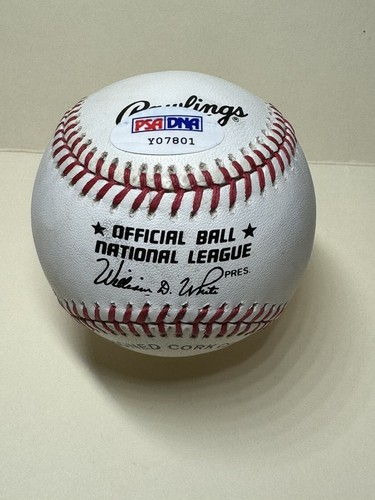 Willie Mays & Willie McCovey signed vintage Baseball - SF Giants - PSA/DNA Auth - Picture 4 of 9