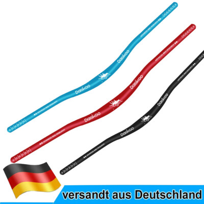 Daskoo MTB Lenker Riser Bar 31,8mm x 720/780mm Alu Mountainbike Trekking Fahrrad
