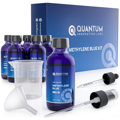 Quantum-Innovation-Labs, Methylene Blue Powder Pharmaceutical Grade - 6 Gram