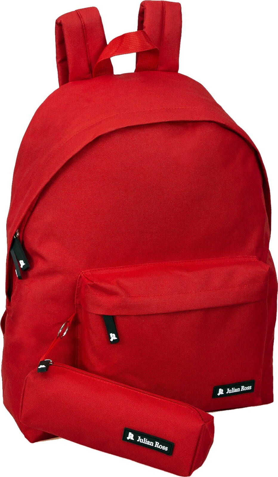Zaino, Tempo Libero, scuola, 40cm, 24L, Astuccio Rosso Julian Ross JR300704
