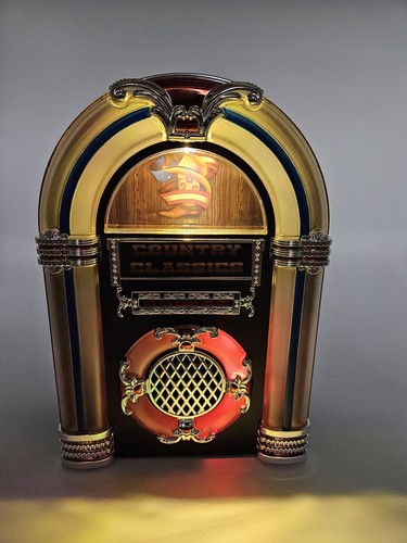Country Classics Musical Illuminated Centerpiece Jukebox Plays 3 Songs - Picture 9 of 10
