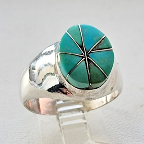 VINTAGE 925 STERLING SILVER 1970's DECORATIVE STATEMENT DESIGN RING SIZE 10.25 - Picture 1 of 11