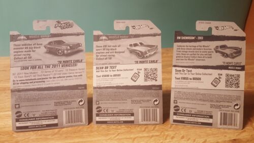 Hot Wheels '70 Chevy Monte Carlo grün blau silber 1:64 Konvolut 3 Variationen Neu - Bild 3 von 12
