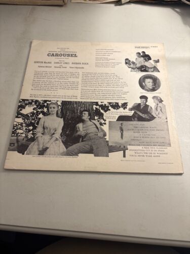 RODGER'S & HAMMERSTEIN CAROUSEL VINYL LP RECORD SOUNDTRACK CAPITOL W694 VG+ - Picture 2 of 4