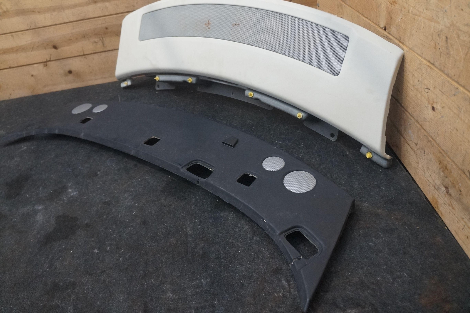 Set Rear Window Parcel Shelf Trim Panel 51467123186 Rolls Royce Phantom 04 *Note