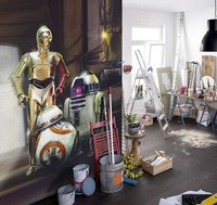 Komar Star Wars Drei Droiden Fototapete WandgemäLde Riesenposter Kinderzimmer
