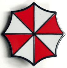 UMBRELLA CORPORATION - Resident Evil Game  Movie Logo - Large Enamel Lapel Pin