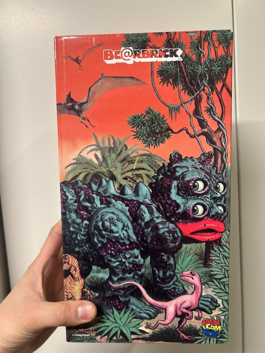 NAGNAGNAG YOTSUME Four Eyes Bearbrick 400% Medicom Toy Be