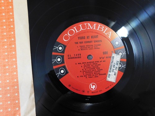 RAY CONNIFF YOUNG AT HEART 1960 1ST PRESS PROMO NM LP CL 1489 - Picture 3 of 5