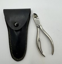 Vintage Paronychia Pliers | Manicure Tools | Steel Nail Clippers