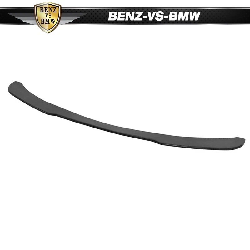 Fits 06-13 BMW E90 E92 3 Series U1 Style Front Bumper Lip Spoiler Unpainted - PU - Image 3 of 4