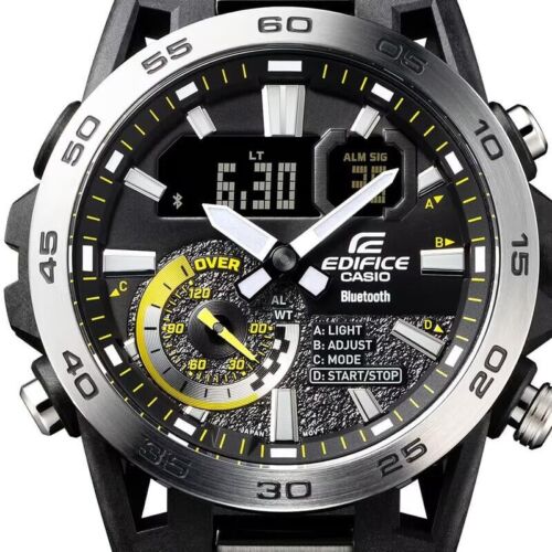 CASIO EDIFICE ECB-40DC-1AEF BLUETOOTH Y SMARTPHONE LINK - Photo 5 sur 6